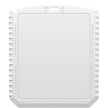 Logo trade promotional giveaways image of: Thrym rectangular recycled plastic ice scraper